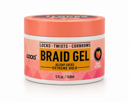All Day Locks Peach Gold Braid Gel – Peach Gold 5 oz jar