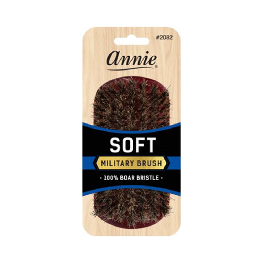Annie Soft Military Brush 2082 with 100% boar bristles