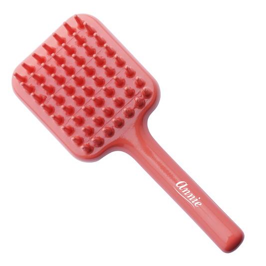 Annie #360 Effortless Detangler orange paddle brush with flexible teeth