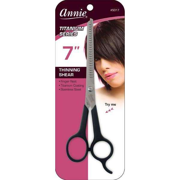Annie 7-Inch Stainless Steel Thinning Shears #5017