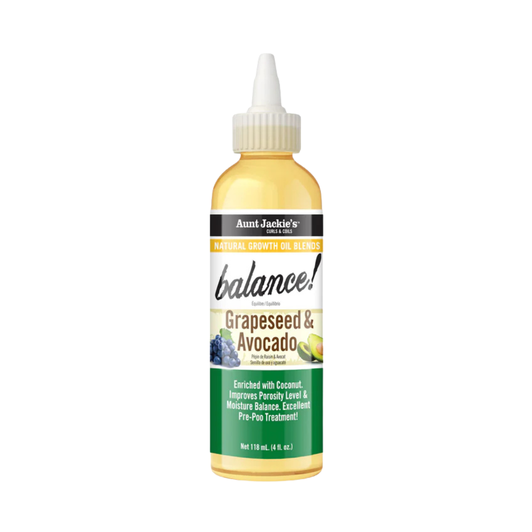 Aunt Jackie’s Hair Growth Oil – 4 oz | Nourishing Natural Oils for Stronger, Healthier Hair – Choose Oil