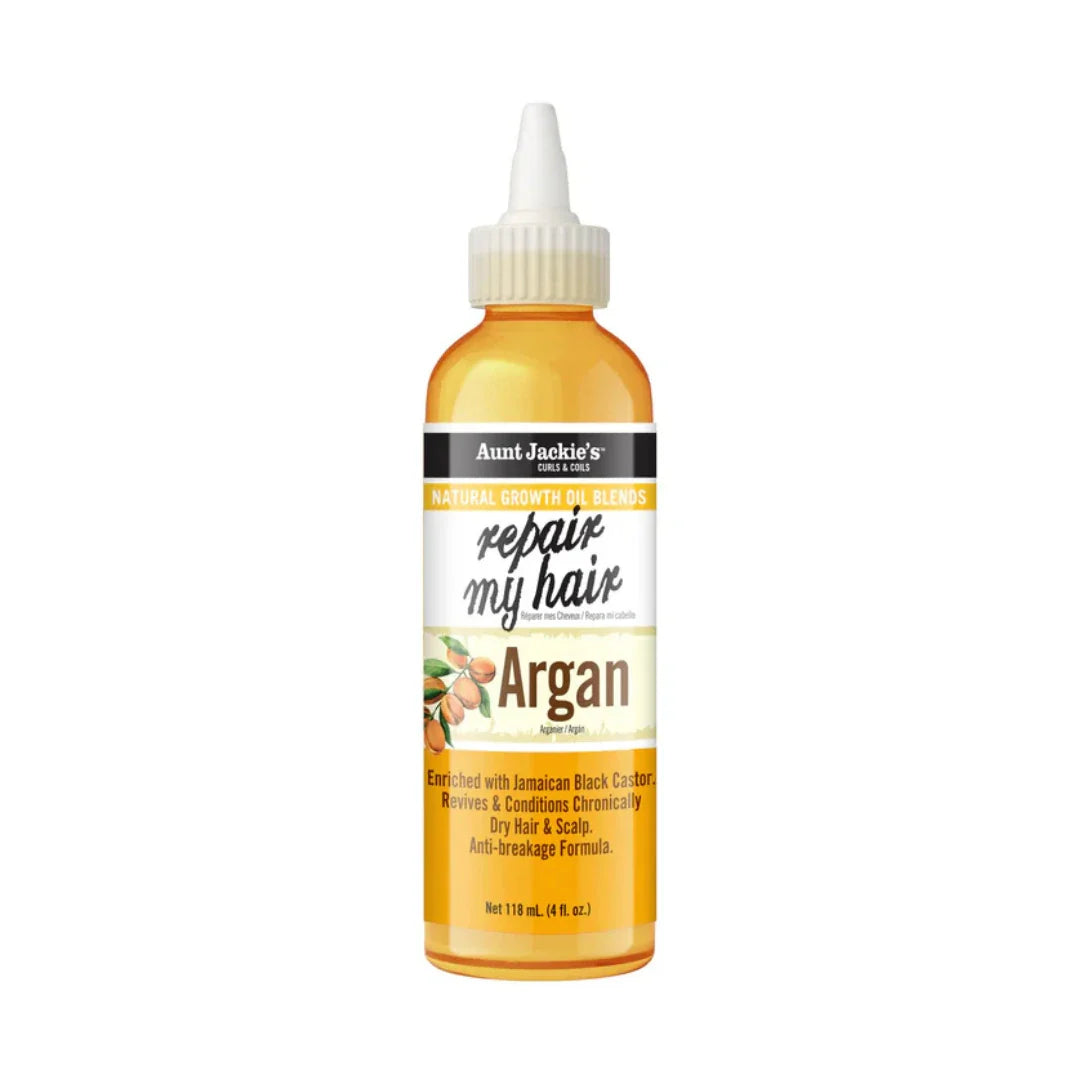 Aunt Jackie’s Hair Growth Oil – 4 oz | Nourishing Natural Oils for Stronger, Healthier Hair – Choose Oil