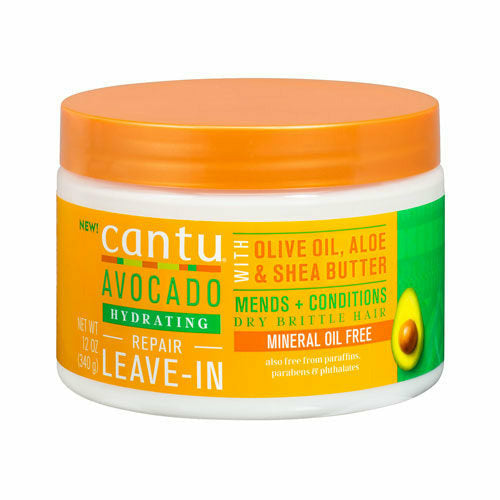 Cantu Avocado Hydrating Repair Leave-In Cream - 12 oz — front of product packaging
