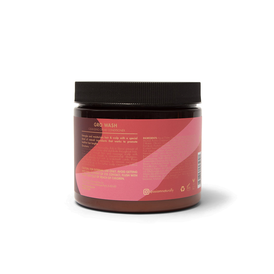 long and luxe product label close up