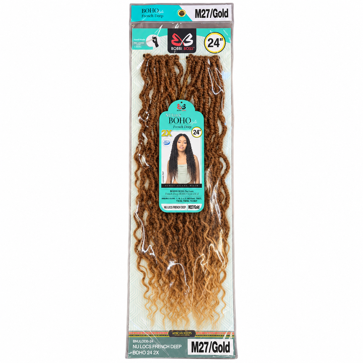 Bobbi Boss French Deep Boho 24 inch M27/Gold full package