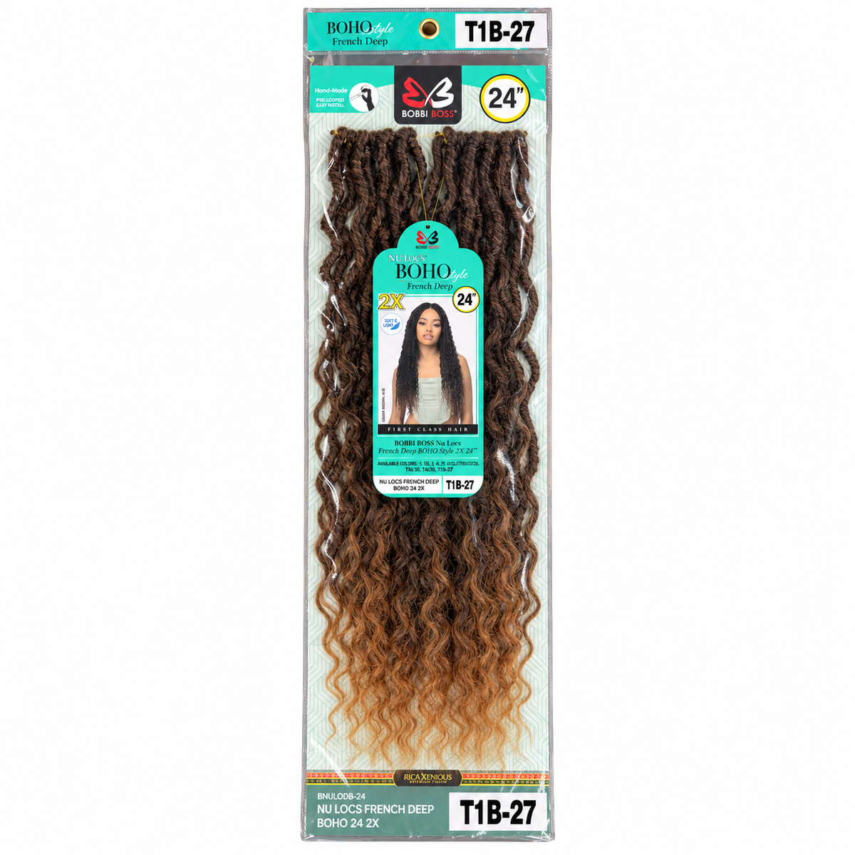 Bobbi Boss French Deep Boho 24 inch T1B-27 full package