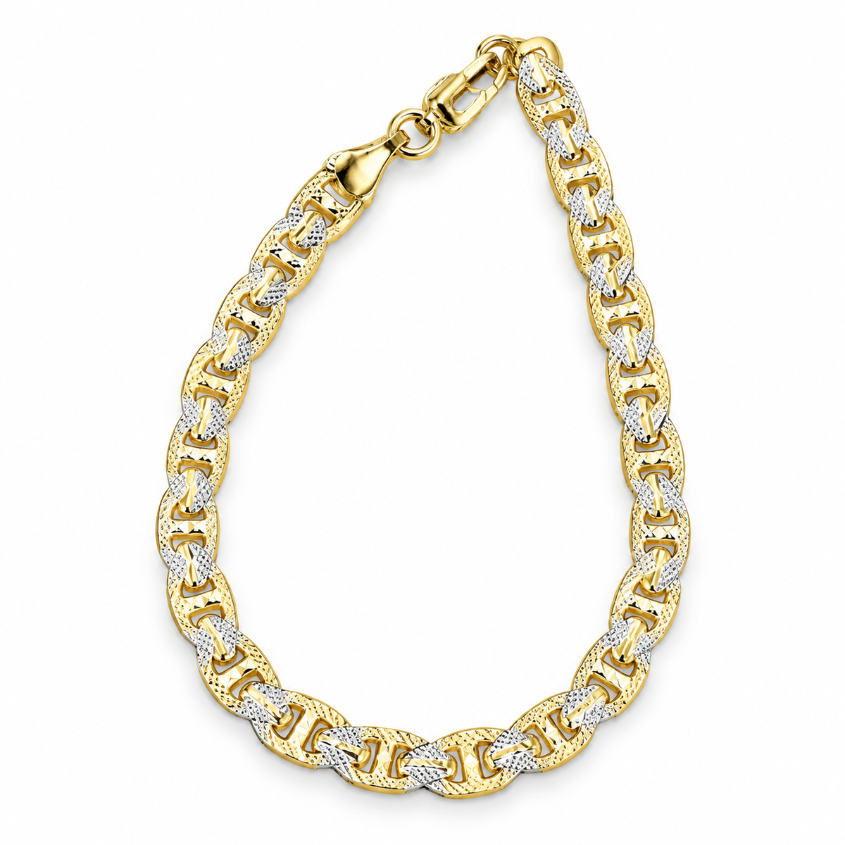 Joy Jewelry BR04 gold-tone chain bracelet on a clean background