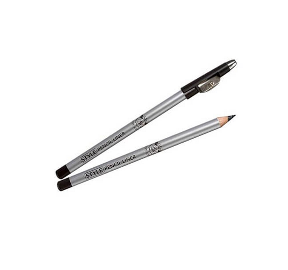 Ruby Kisses Pencil Liner with Sharpener Cap Black (RPL01)