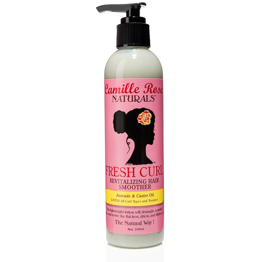 Camille Rose Fresh Curl Revitalizing Hair Smoother — 8 oz Fresh Curl pump bottle