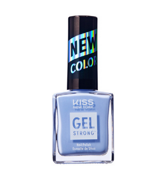 KISS New York Gel Strong Nail Polish, High-Gloss Salon Shine Long-Wear Liquid Lacquer - KNP KISS NEW YORK PROFESSIONAL