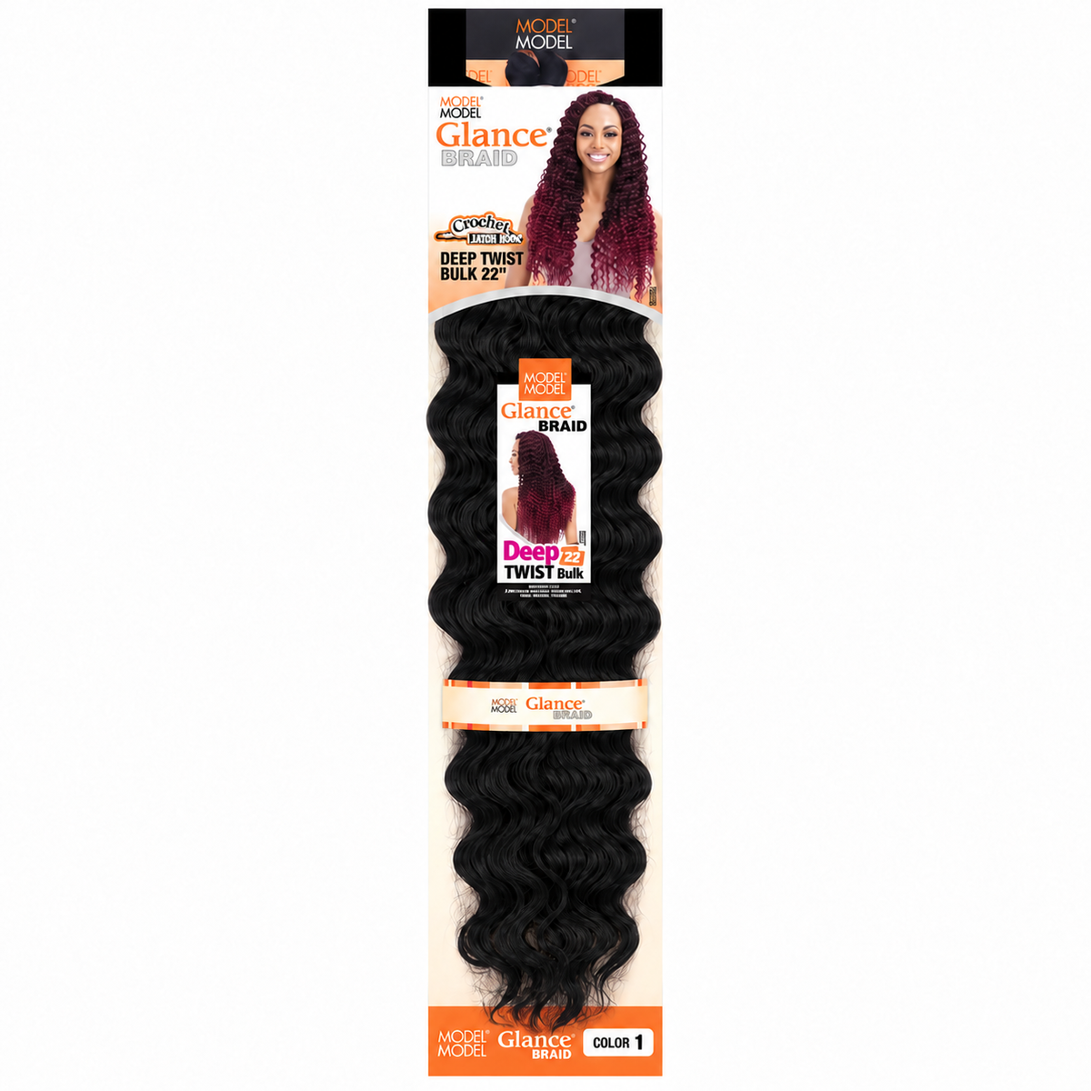 Model Model Glance Deep Twist Bulk 22 inch retail package — color 1