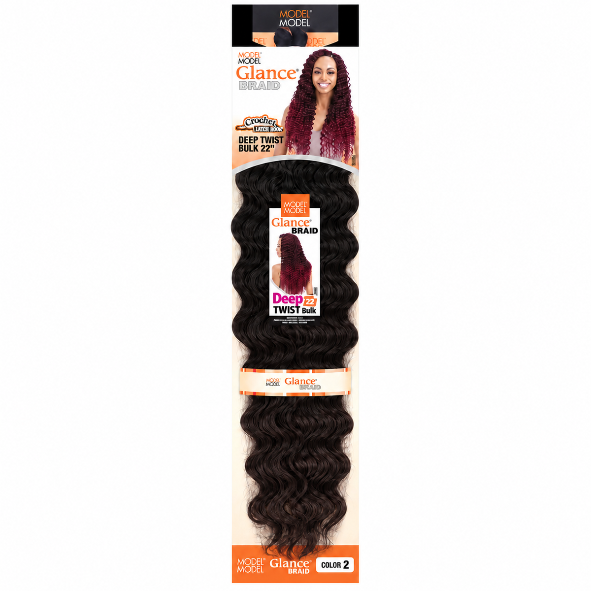 Model Model Glance Deep Twist Bulk 22 inch retail package — color 2