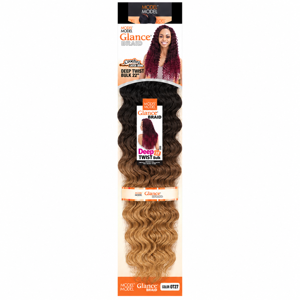 Model Model Glance Deep Twist Bulk 22 inch retail package — color OT27