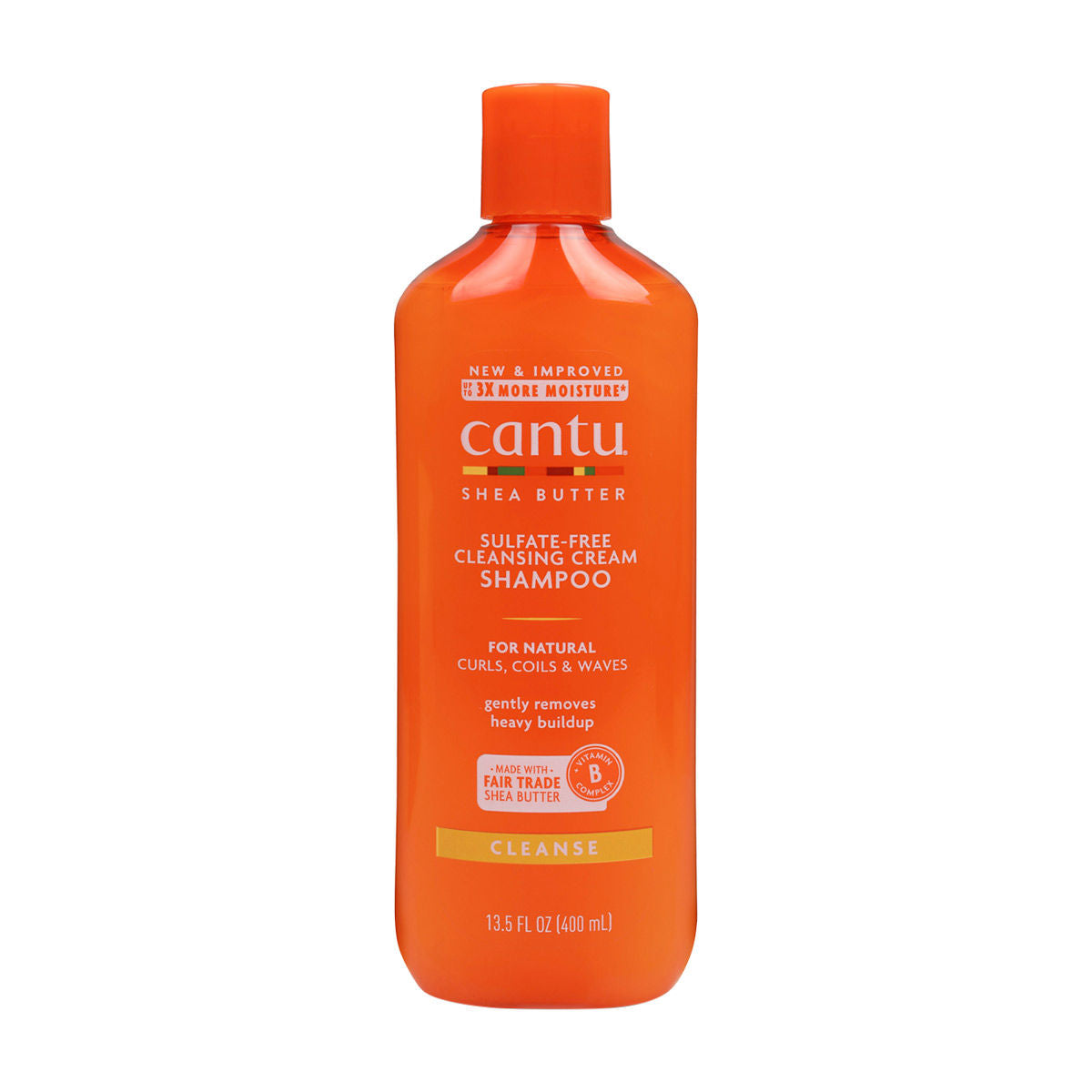 Cantu Cleansing Cream Shampoo with Shea Butter, 13.5 oz