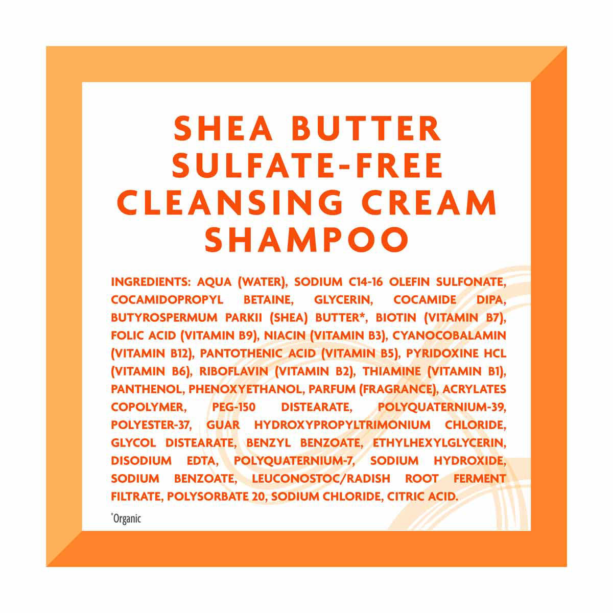 Cantu Cleansing Cream Shampoo with Shea Butter, 13.5 oz