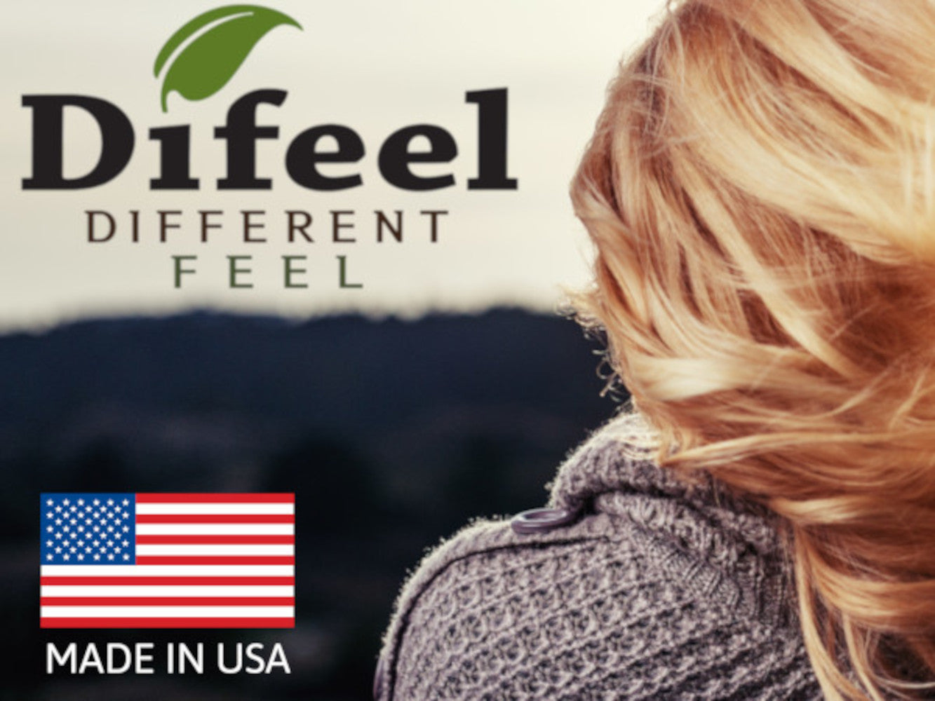 Difeel Premium Natural Hair Oil - Castor Hair Oil 2.5 oz