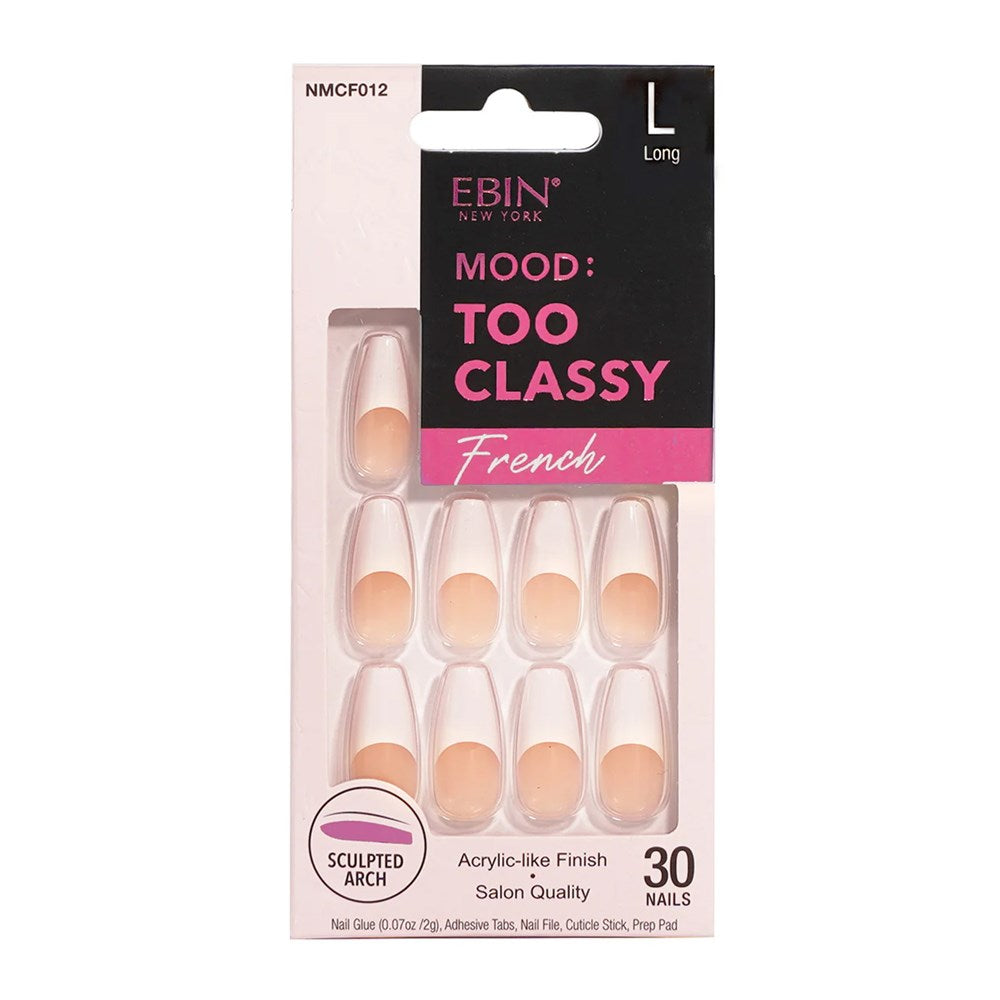 Ebin New York Mood Too Classy French nails NMCF012 (L)