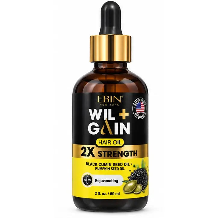 EBIN WIL+GAIN 2X Strength Hair Oil rejuvenating