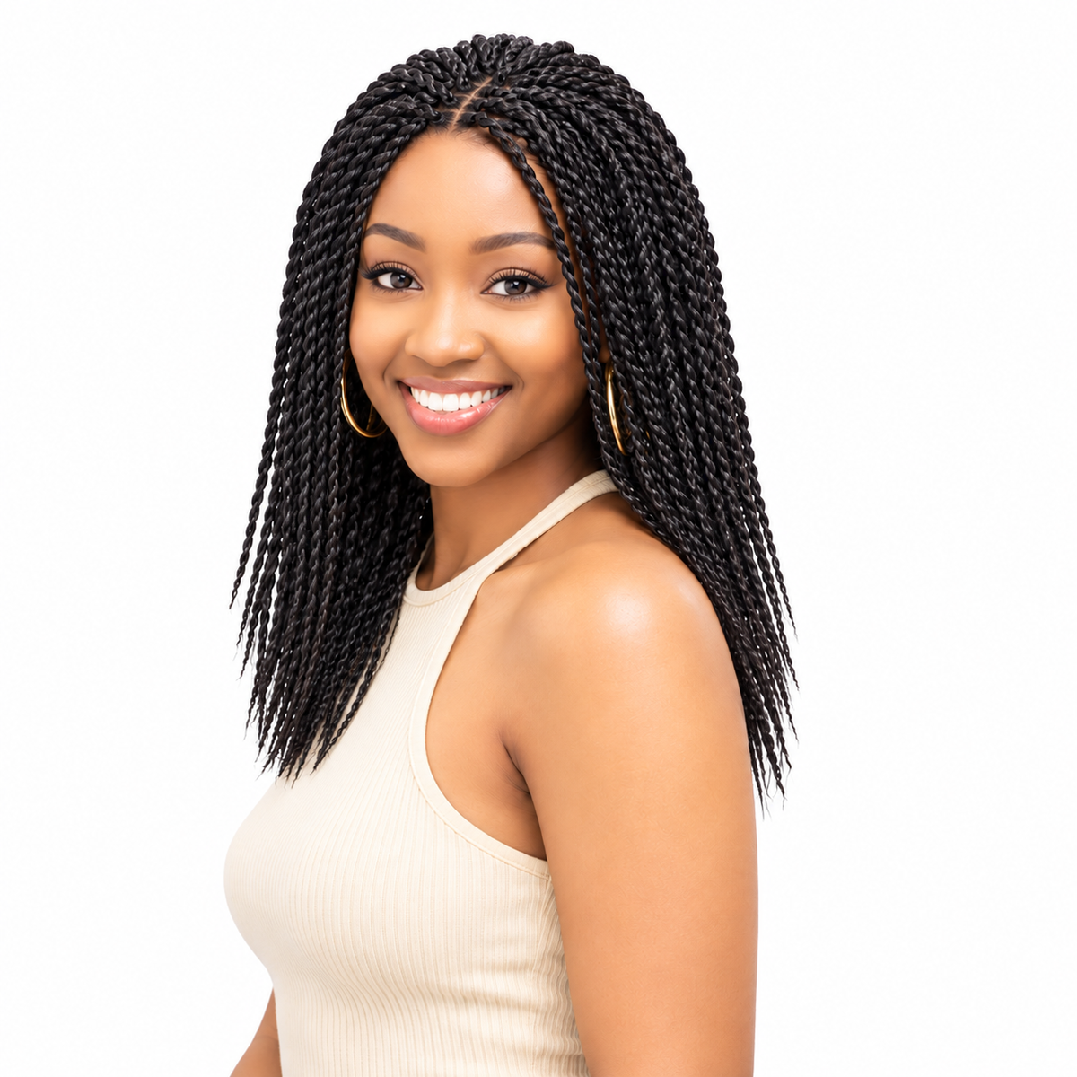 EPIC 4X Senegal Twist 12 inch natural black model