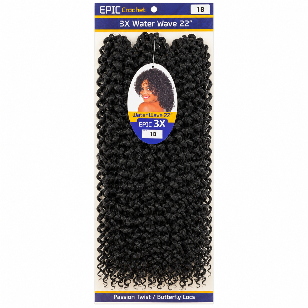 EPIC 3X Water Wave 22" — color 1B package