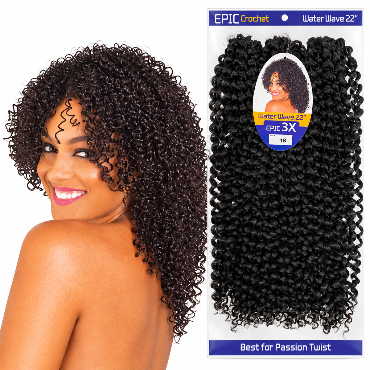 EPIC 3X Water Wave 22" — model and package