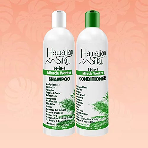 Hawaiian Silky 14-in-1 Miracle Worker Anti-Aging Moisturizing Repairing Daily Conditioner