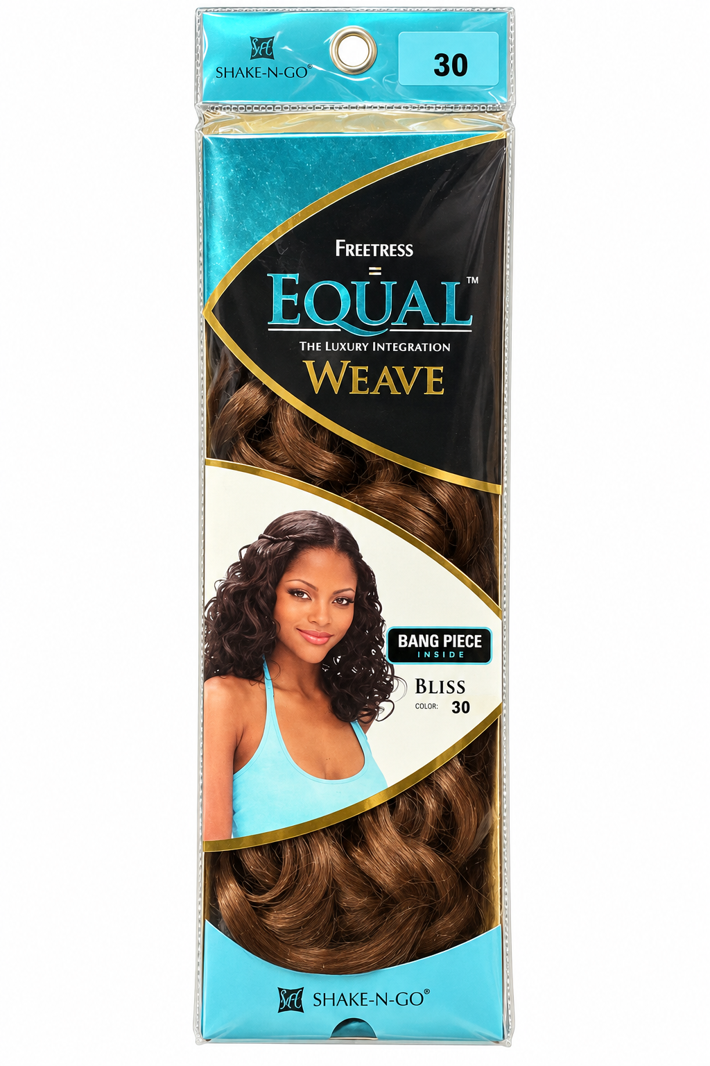 Freetress Equal Bliss 18-inch synthetic weave package color 30