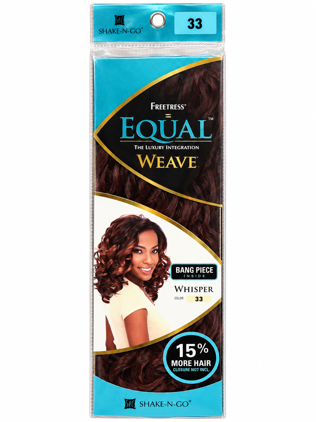 Freetress Equal Whisper 14 inch color 33 package