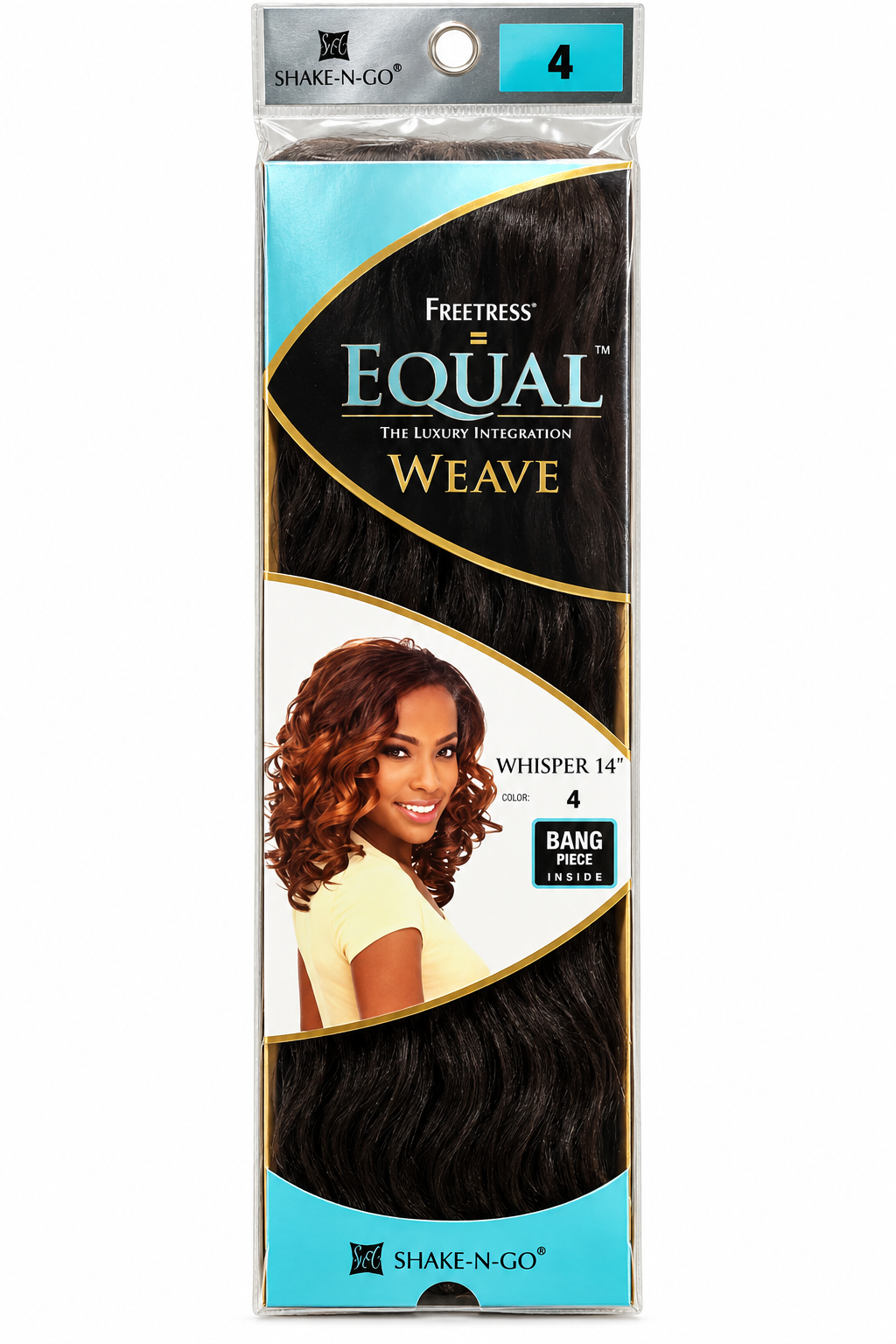 Freetress Equal Whisper 14 inch color 4 package
