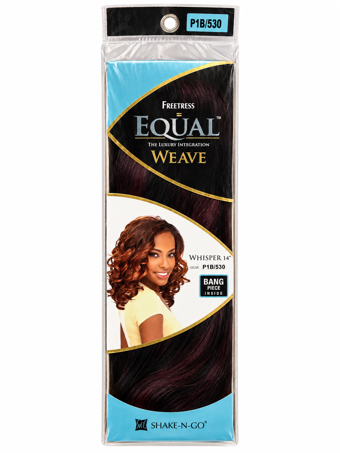Freetress Equal Whisper 14 inch color P1B/530 package