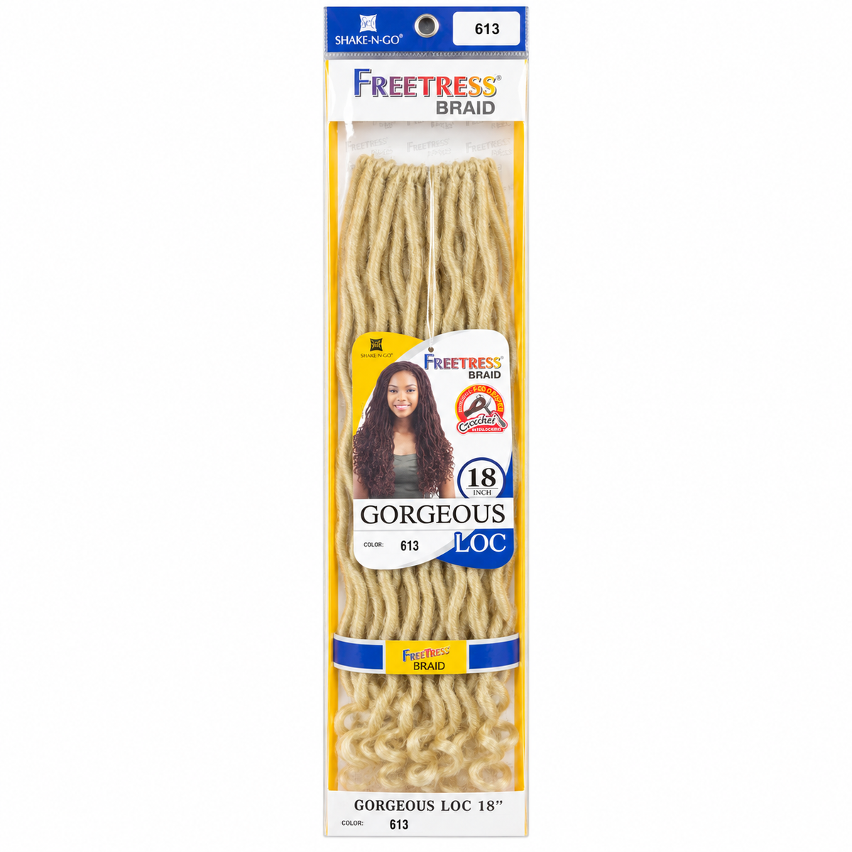 Freetress Gorgeous Loc 18 inch full retail pack color 613