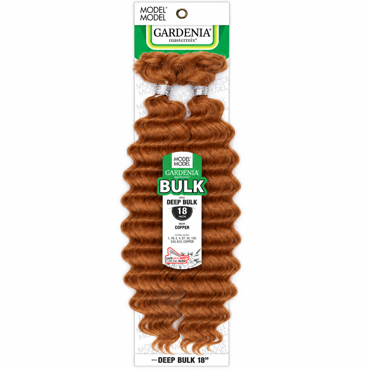 Model Model Gardenia Deep Bulk full retail package, color Copper, 18 inches