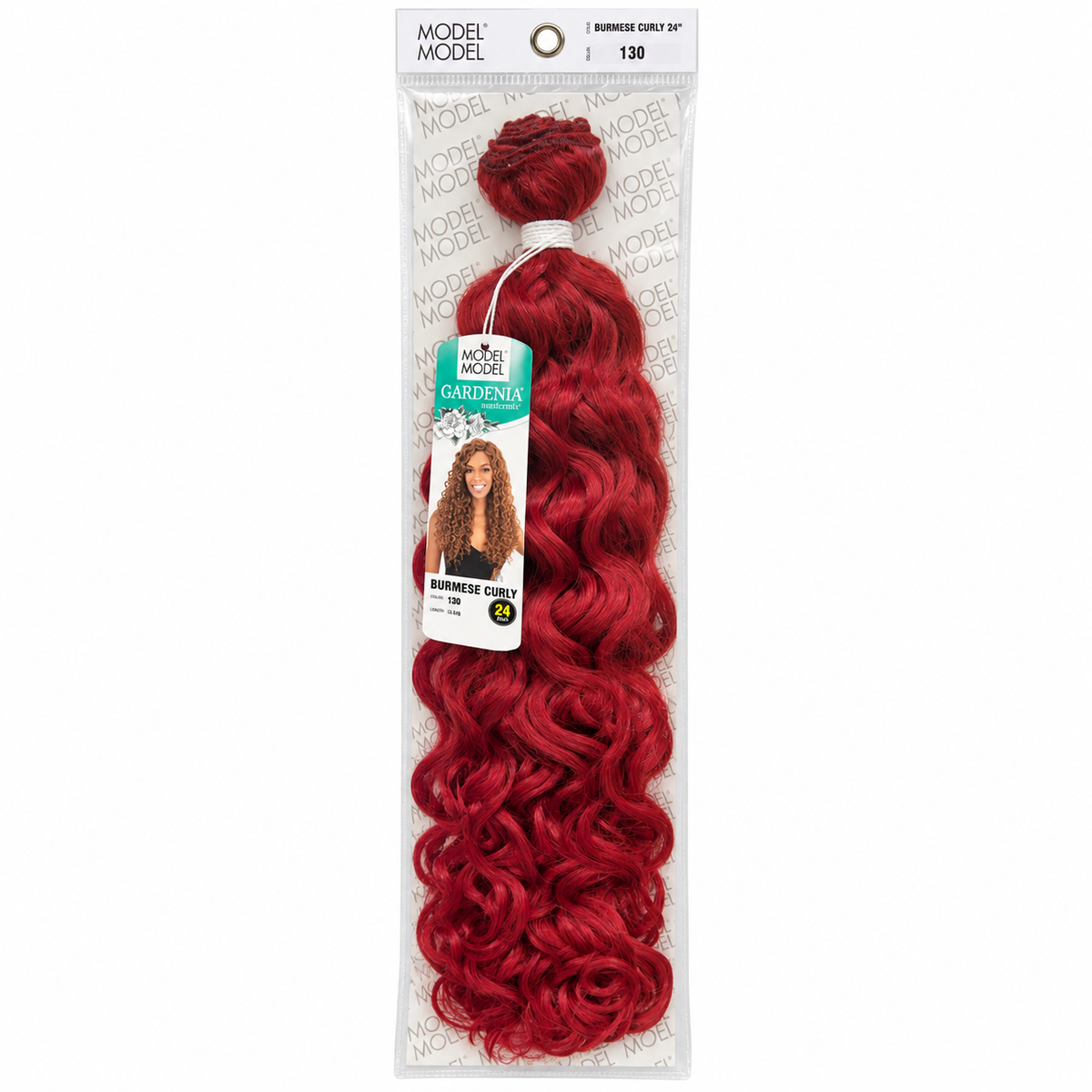 Model Model Gardenia Burmese Curly 24-inch full package, color 130