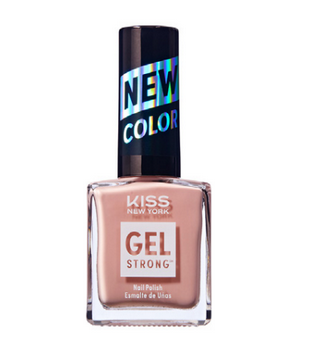 KISS New York Gel Strong Nail Polish, High-Gloss Salon Shine Long-Wear Liquid Lacquer - KNP KISS NEW YORK PROFESSIONAL