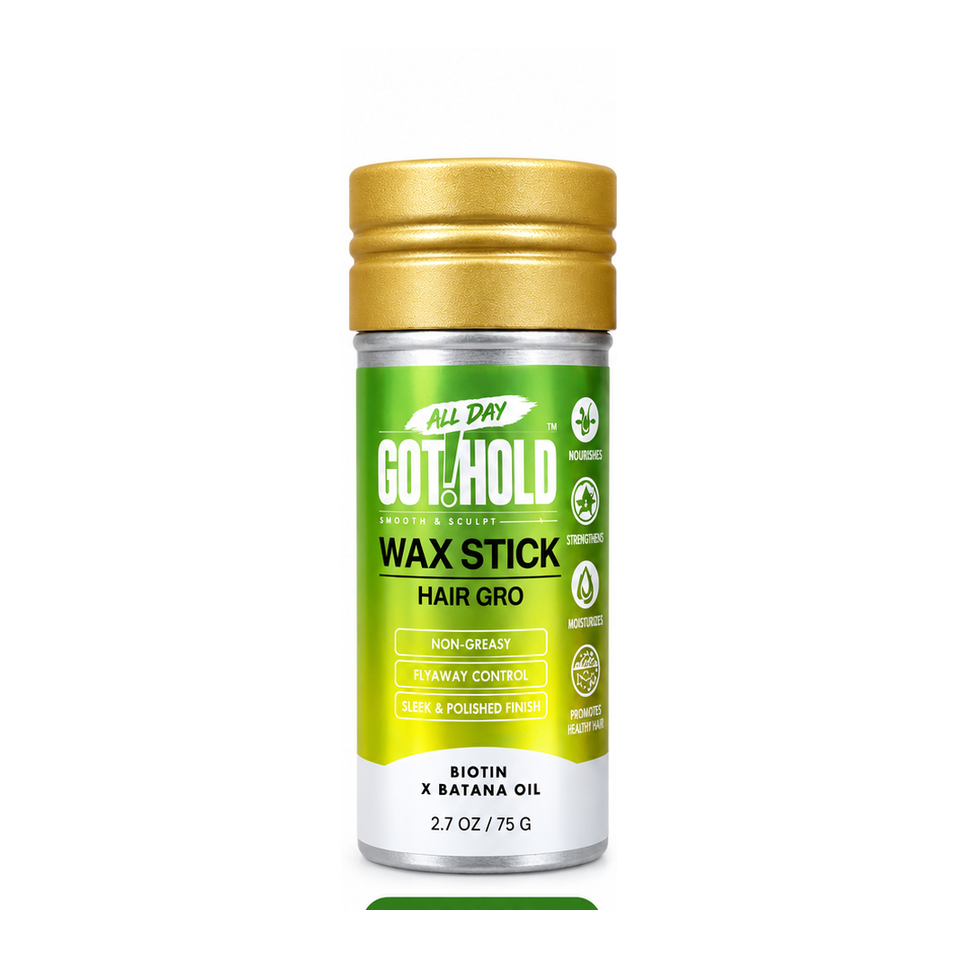 GOT2HOLD Hair Gro wax stick with Biotin and Batana Oil, 2.7 oz