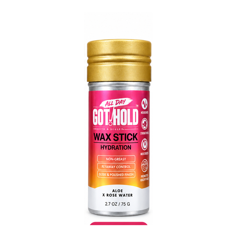 GOT2HOLD Hydration wax stick with Aloe and Rose Water, 2.7 oz