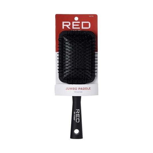 RED by KISS HH16 black jumbo paddle brush in packaging