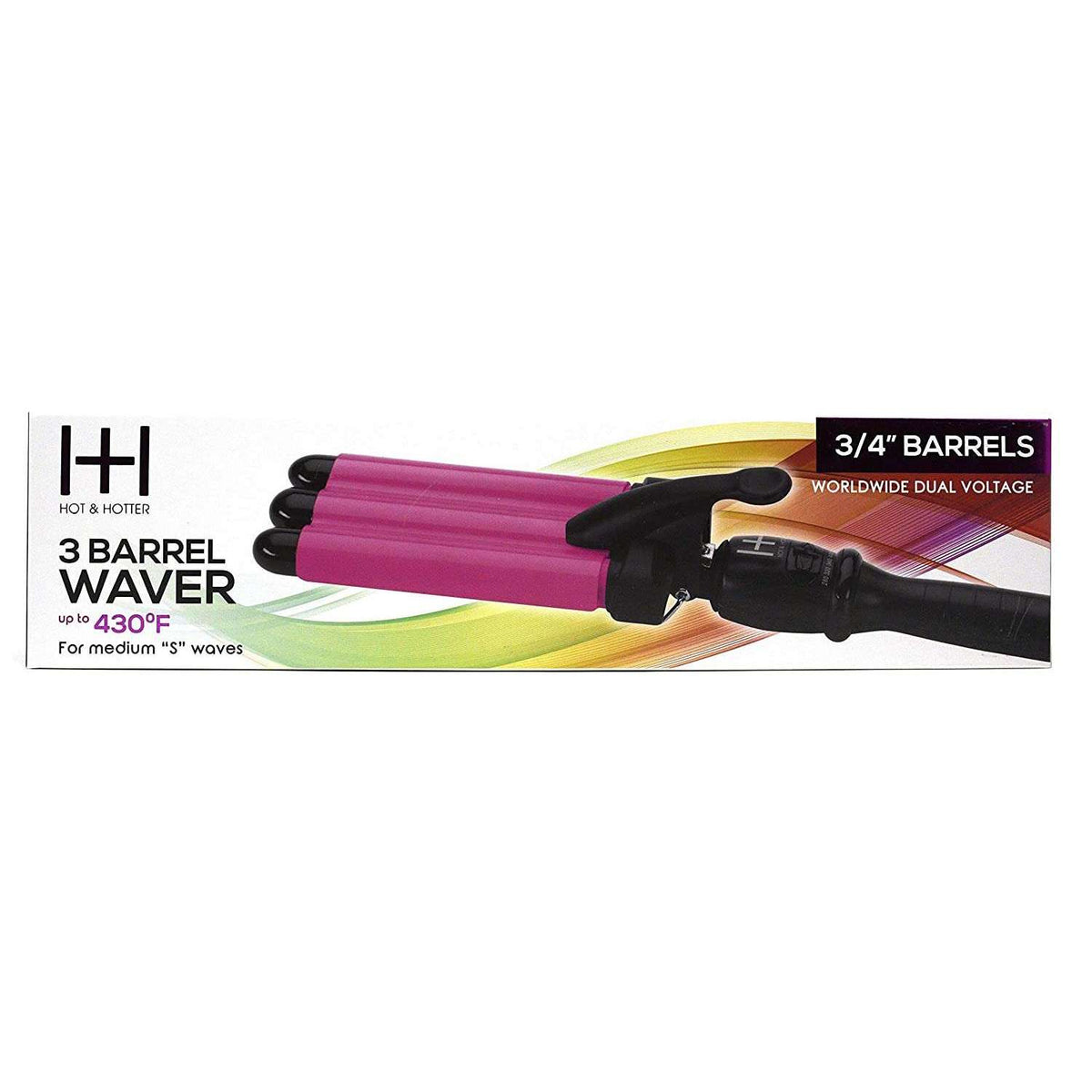 Hot & Hotter 3-Barrel Waver 3/4 Inch — 3/4-inch waver retail box