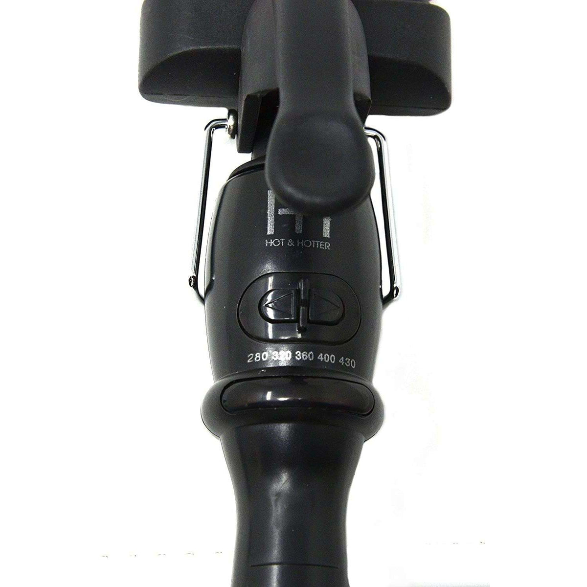 Hot & Hotter 3-Barrel Waver 3/4 Inch — handle and temperature controls