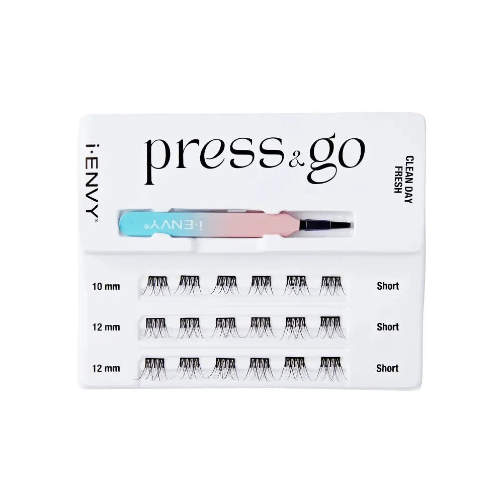 IENVY by KISS Press & Go Pre - Glued Lash Clusters - Beauty Exchange Beauty Supply