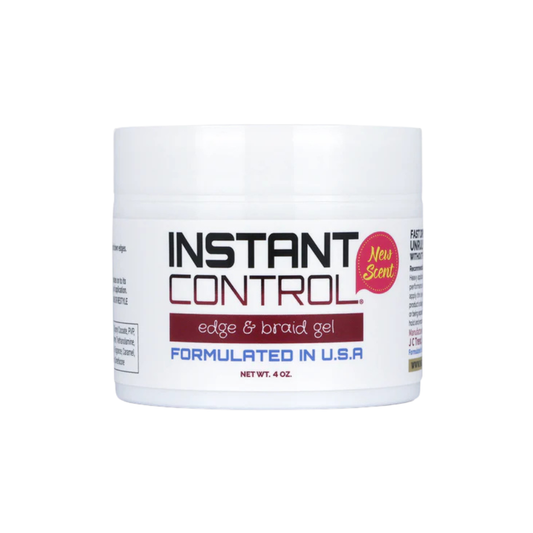 Instant Control Edge & Braid Gel | Maximum Hold Edge Tamer & Styling Gel 8 oz