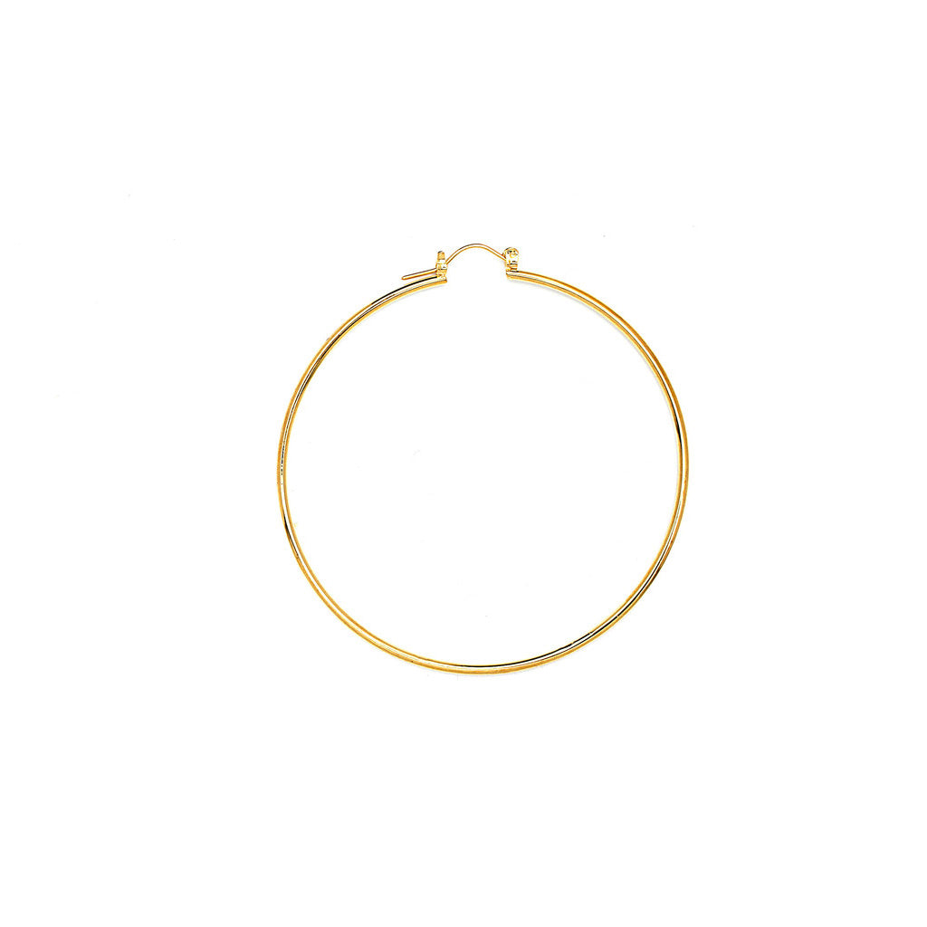 Joy Jewelry A18 gold-tone hoop earrings