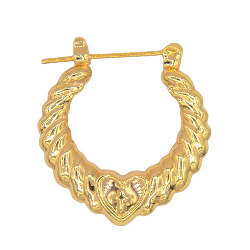 Joy Jewelry C10 gold-tone hoop earrings