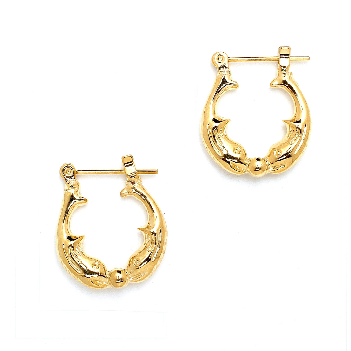 Joy Jewelry C2 gold-tone hoop earrings