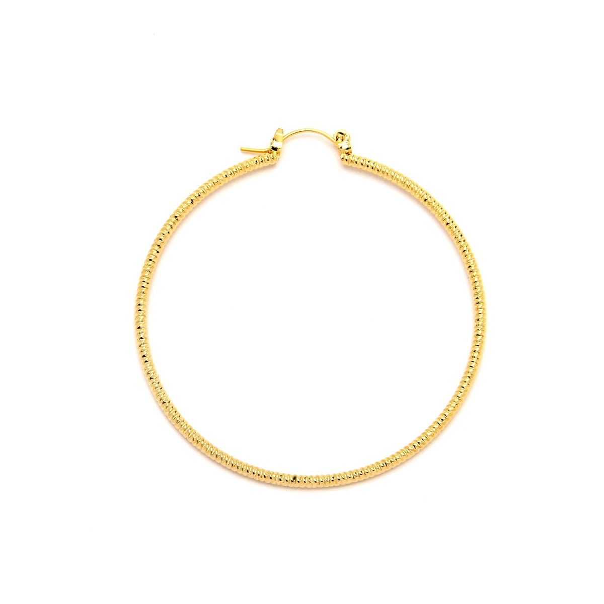 Joy Jewelry C20P gold-tone hoop earrings