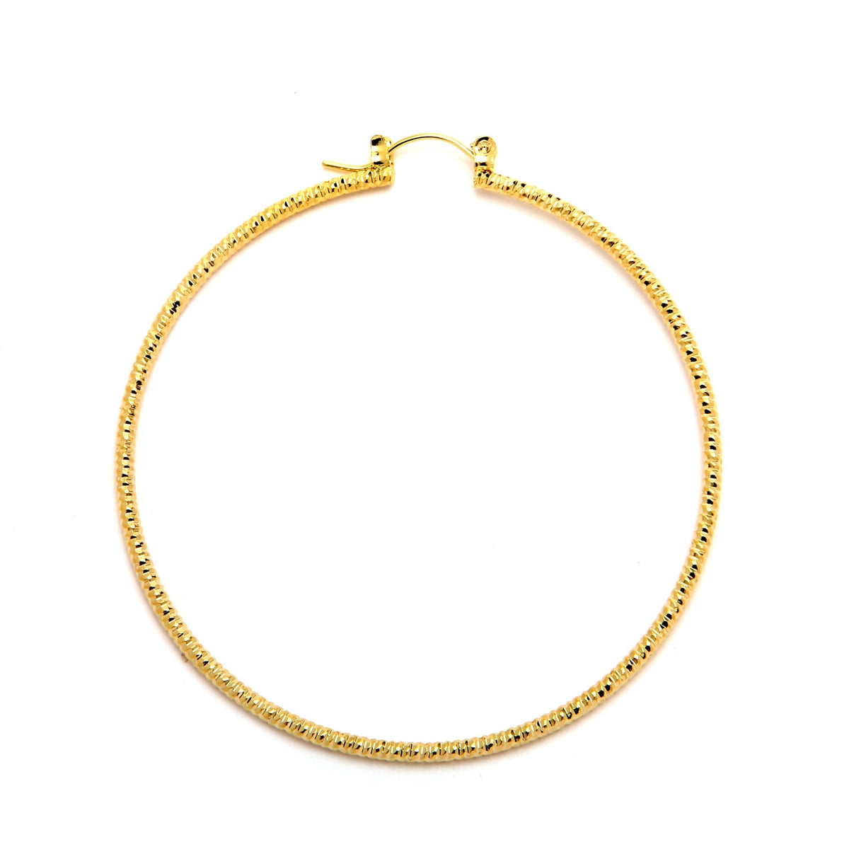 Joy Jewelry C24P gold-tone hoop earrings