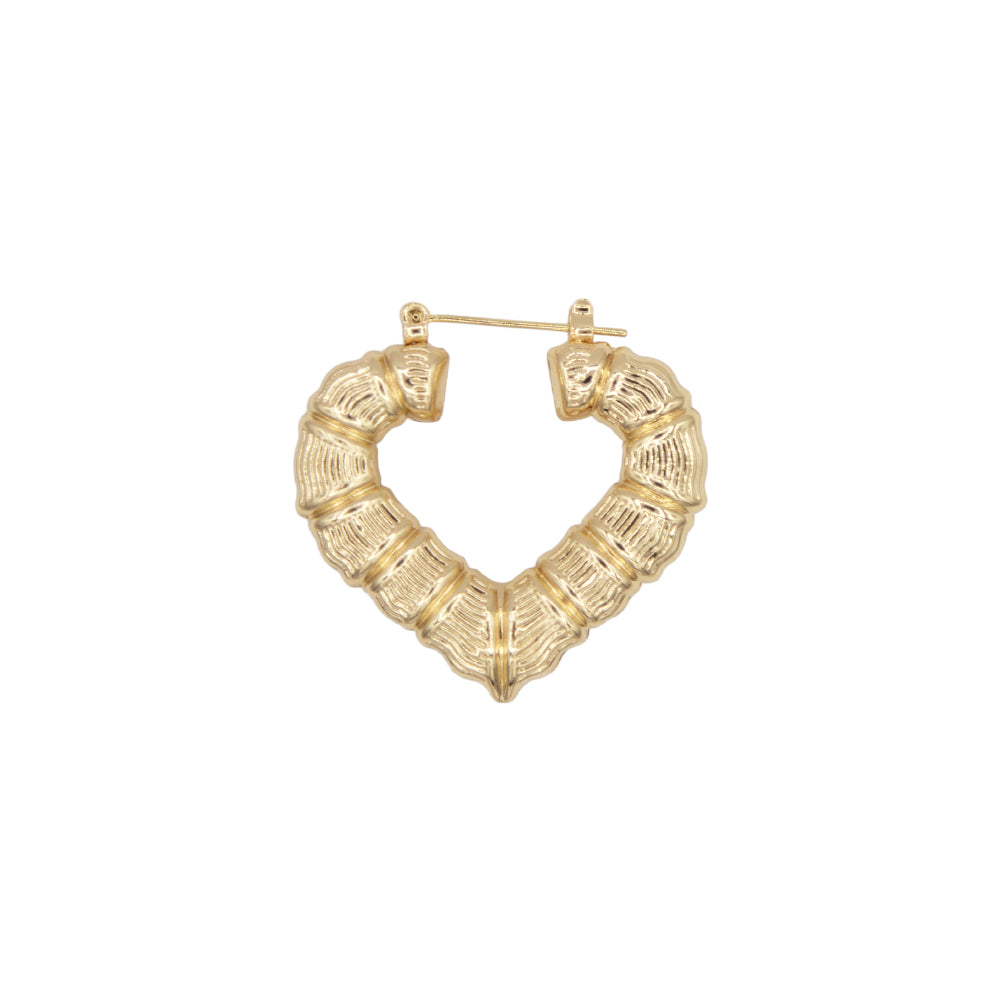 Joy Jewelry HM01 gold-tone hoop earrings