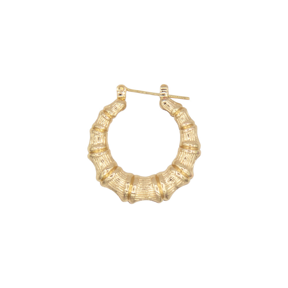 Joy Jewelry RM02 gold-tone hoop earrings