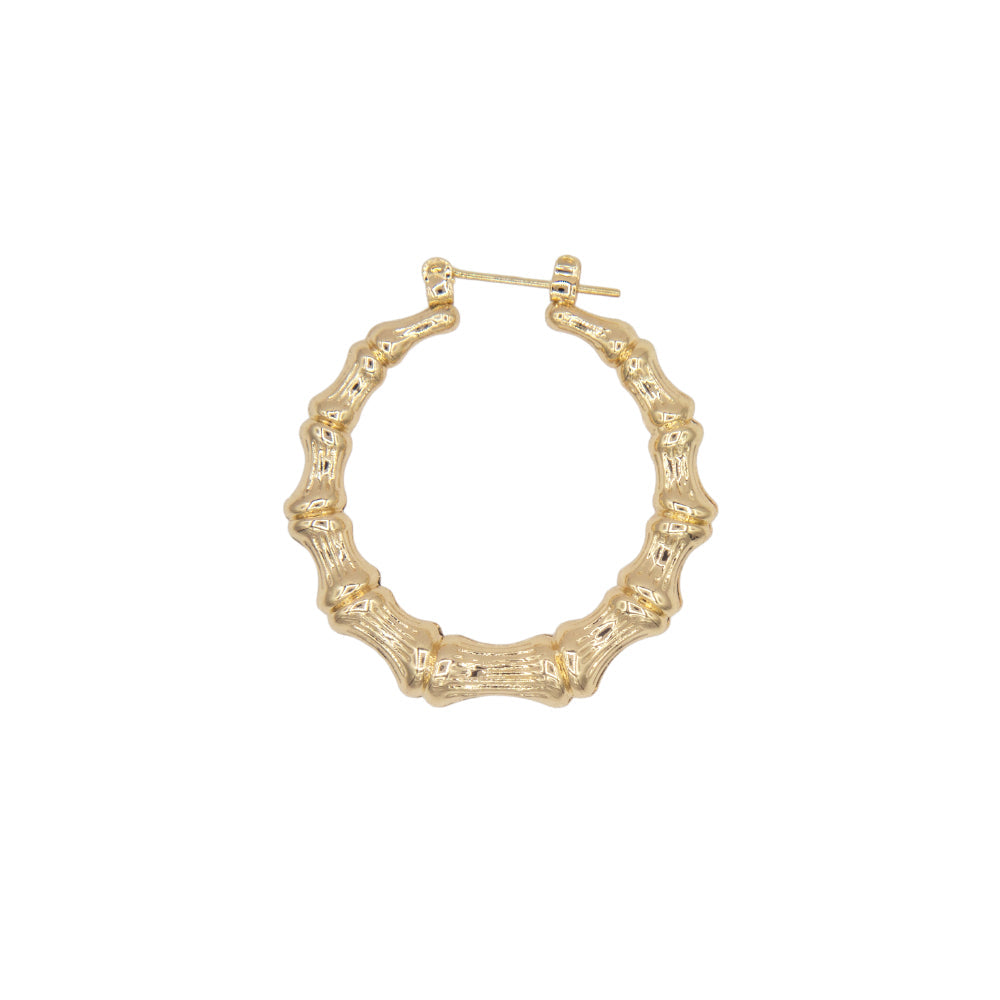 Joy Jewelry RM03 gold-tone hoop earrings