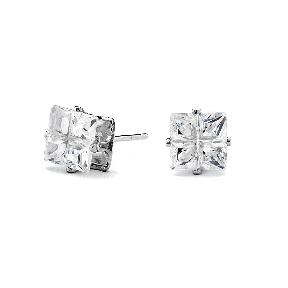 Joy Jewelry Z07 cubic zirconia stud earrings